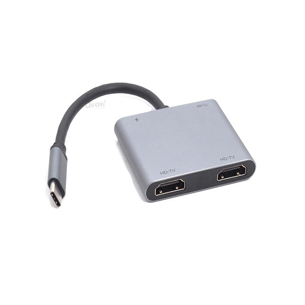 Oxhorn Usb Type C To 4K At 30Hz 2Xhdmi Display Usb C Port