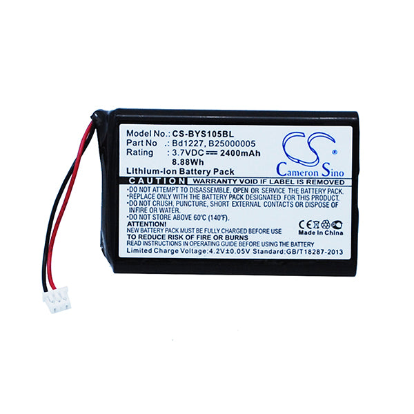 Cameron Sino Bys105Bl Battery Replacement For Baracoda Barcode Scanner