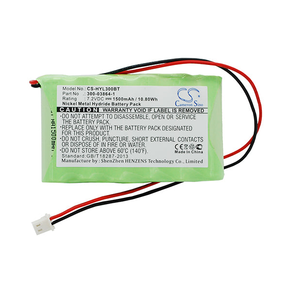 Cameron Sino Hyl300Bt Battery Replacement For Ademco Alarm System