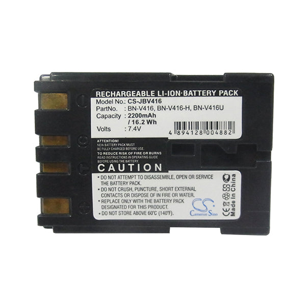 Cameron Sino Jbv416 Battery Replacement For Jvc Camera
