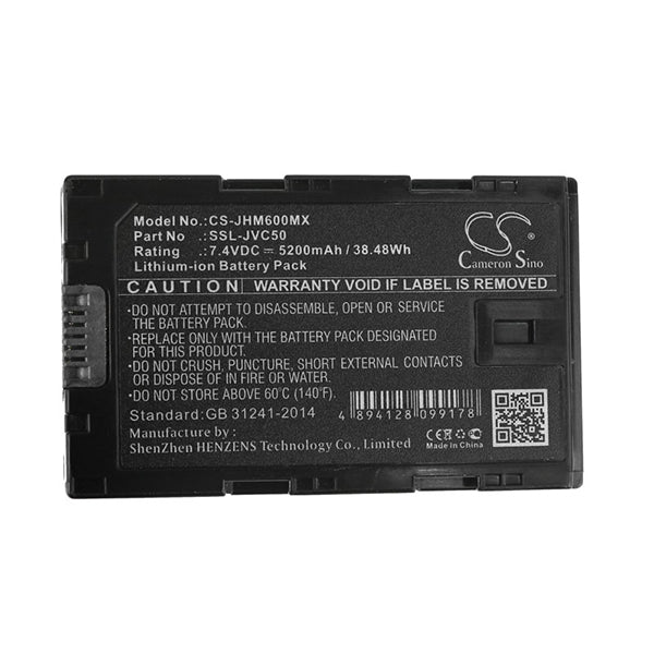 Cameron Sino Jhm600Mx Battery Replacement For Jvc Camera