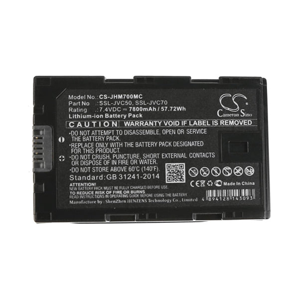 Cameron Sino Jhm700Mc Battery Replacement For Jvc Camera