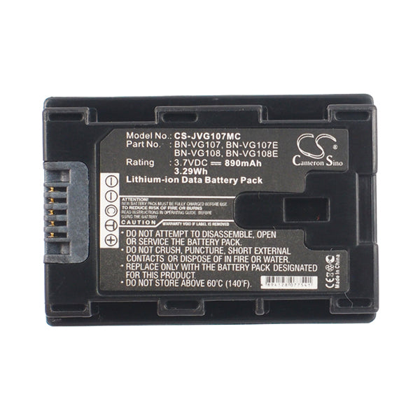 Cameron Sino Jvg107Mc Battery Replacement For Jvc Camera