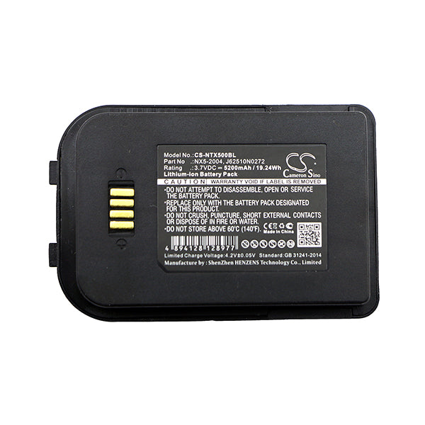 Cameron Sino Ntx500Bl Battery Replacement For Bluebird Barcode Scanner