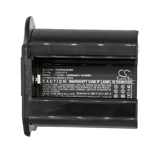 Cameron Sino Pha645Mc Battery Replacement For Phaseone Camera