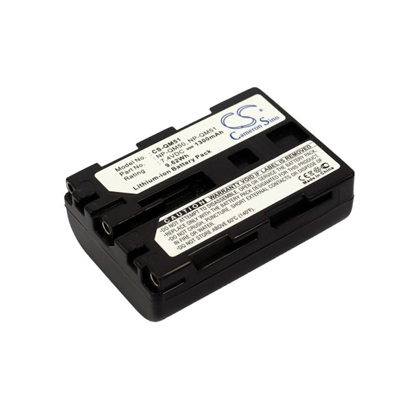 Cameron Sino Qm51 Battery Replacement For Sony Camera
