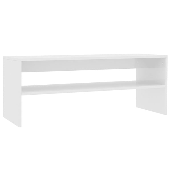 Chipboard Coffee Table High Gloss White