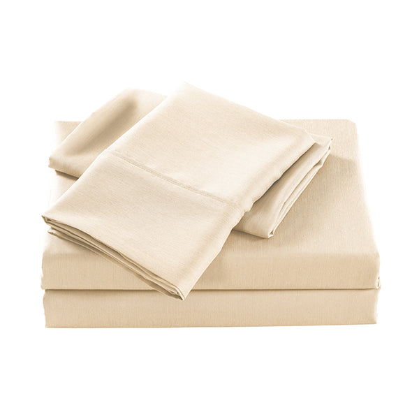 Cooling Sheet Set Ultra Soft Bedding Oatmeal