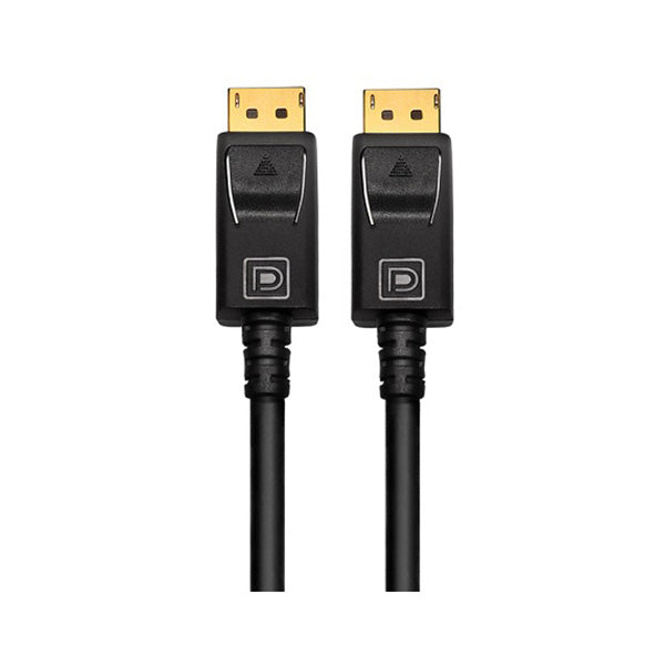 Cruxtec 2M Black Dp 8K Displayport Male To Male Cable