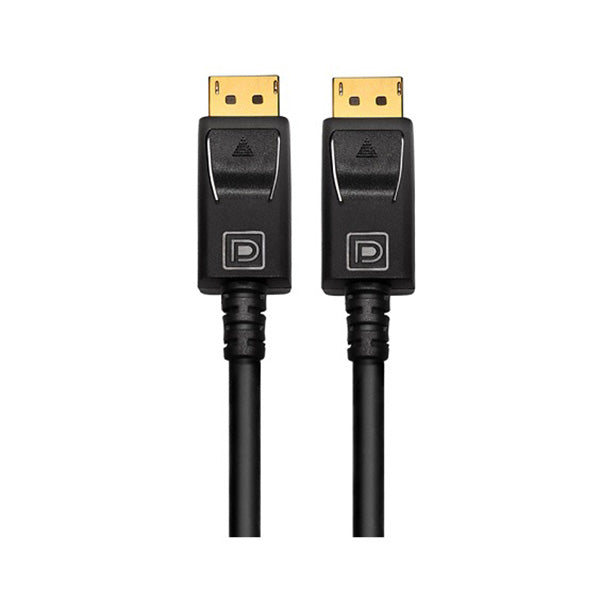 Cruxtec Black 4K Displayport Male To Male Cable