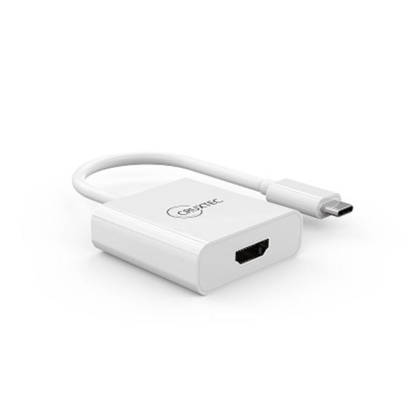 Cruxtec White Usb Type C To Hdmi Adapter