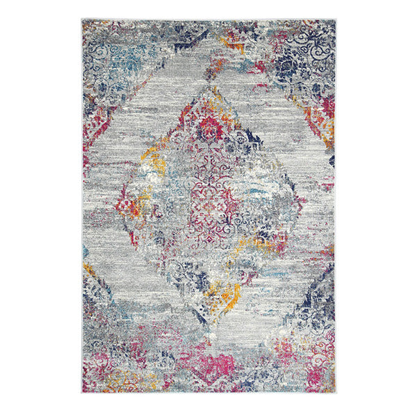 Delicate Multi Grey Oriental Rug