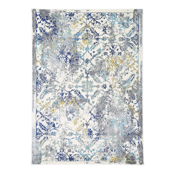 Delicate Blue Green Contemporary Rug