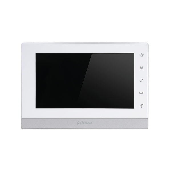 Dahua Touch Screen Ip Indoor Monitor White 7 Inches