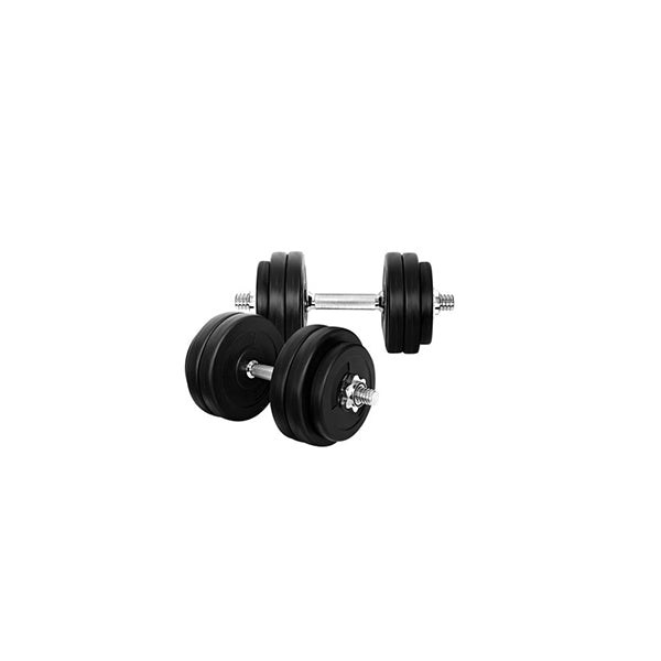 30Kg Dumbbell Set Weight Plates Home Gym Fitness Exercise