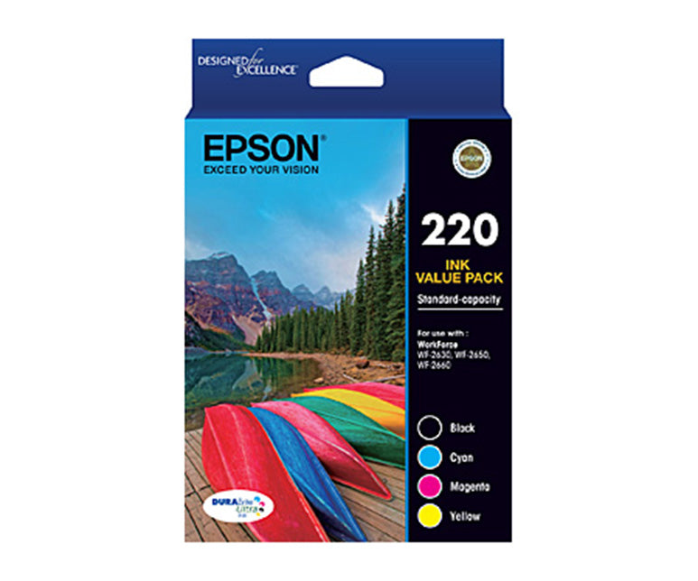 Epson 220 4 Ink Value Pack