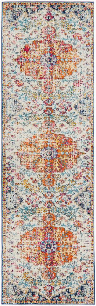 Evoke Carnival White Transitional Rug