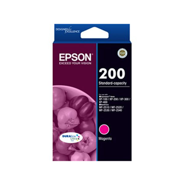 Epson 200 Standard Durabrite Ultra Magenta Ink Cartridge