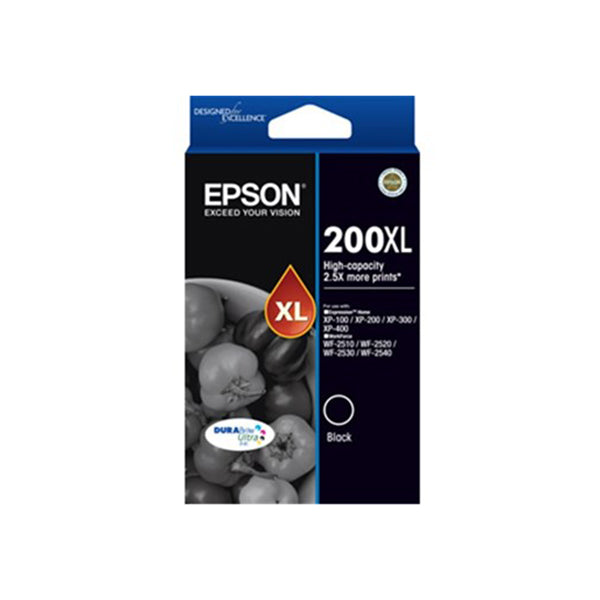 Epson 200Xl Black Ink Cartridge