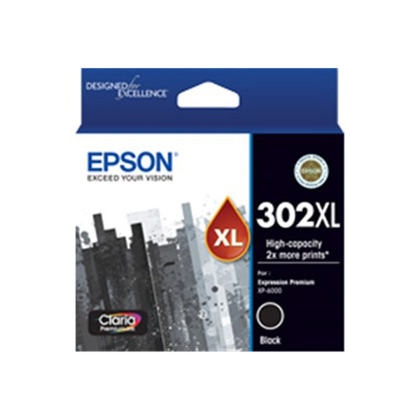 Epson 302Xl Pigment Claria Premium Black Ink