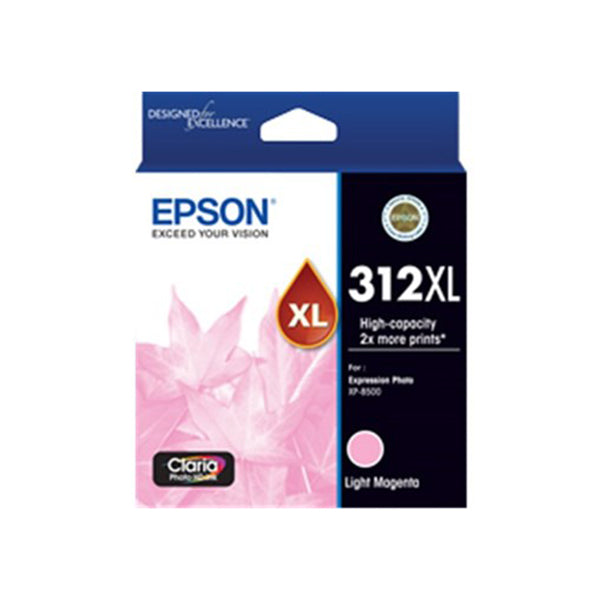 Epson 312Xl Light Magenta Ink Claria Photo