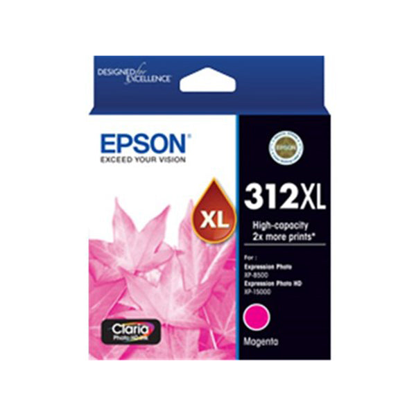 Epson 312Xl Magenta Ink Claria Photo