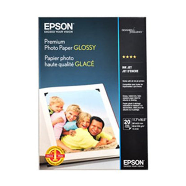 Epson Premium Glossy Photo Paper A3