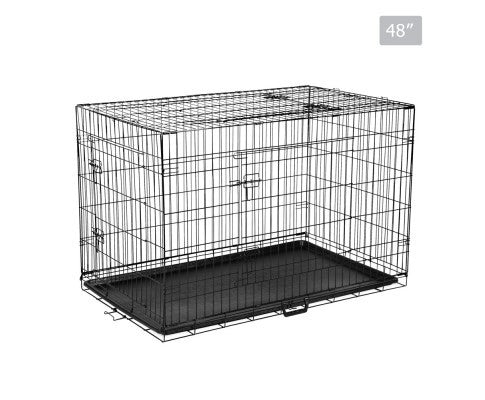 Foldable Pet Crate 48"