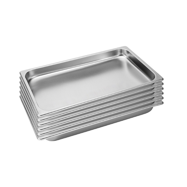 Gastronorm Gn Pan Full Size 4Cm Deep Stainless Steel Tray