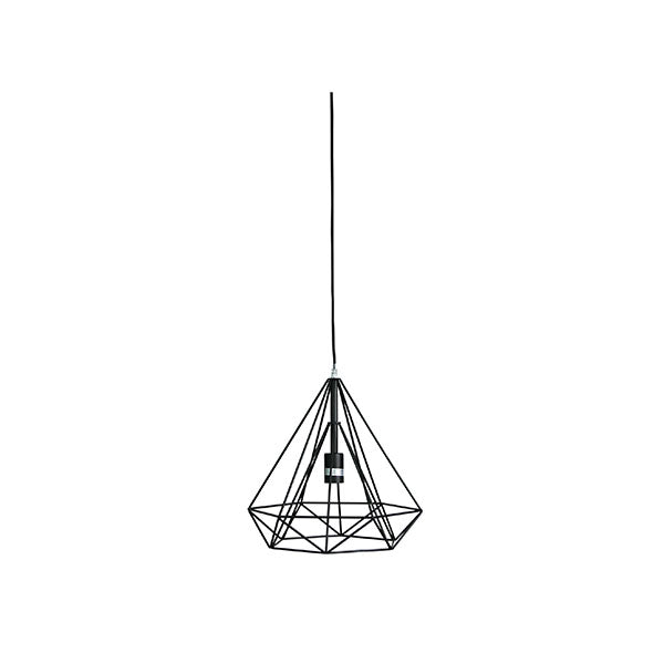 Geometric Urban Style Pendant Black