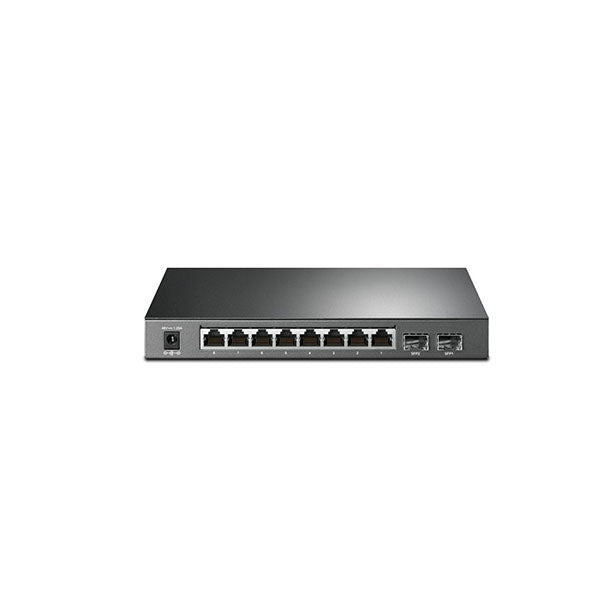 TP Link 8 Port Gigabit Ethernet Switch Poe And 2 Sfp