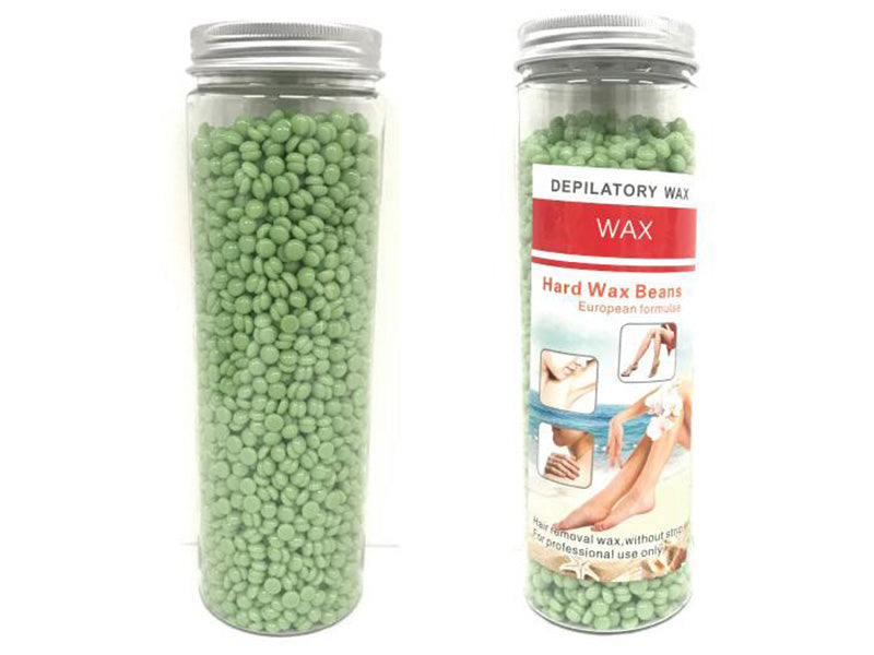 400G Hard Wax Beads Brazilian Waxing Beans Bottles Resealable