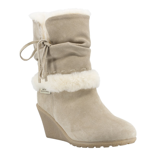 High Wedge Ugg Boots Sand