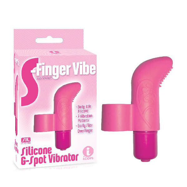 Icon Brands S Finger Vibe Stimulator