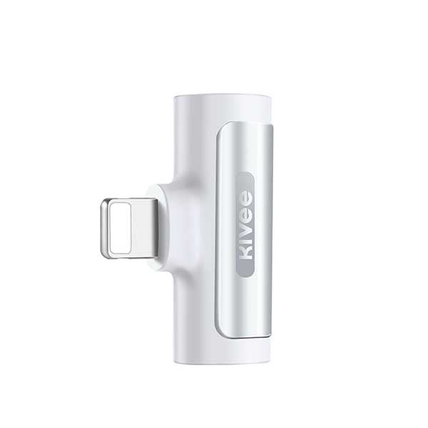 Kivee Iphone 8 Pin Audio Plus Charging Phone Call Adapter