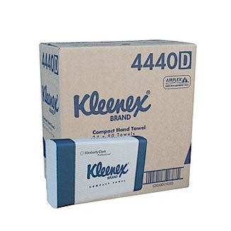 Kleenex Compact Hand Towels with Airflex (24 packs x 90 sheets)