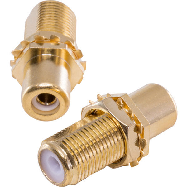 Kordz Gold F Socket To RCA Socket