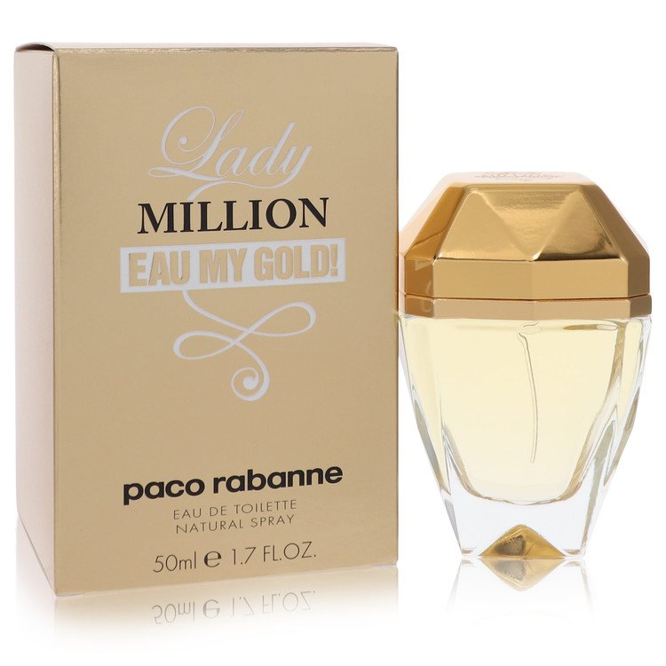 lady million eau my gold eau de toilette spray by paco rabanne