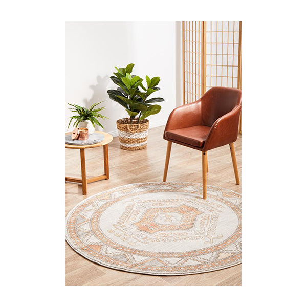 Oxford Caitlen Natural Round Rug