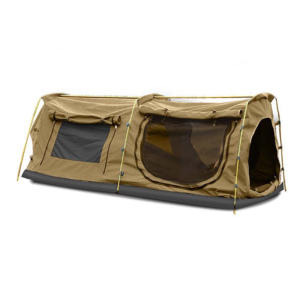 Mountview Double King Swag Dome Khaki Tent