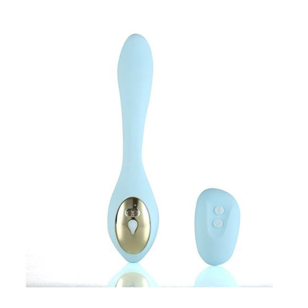 Maia Harmonie Baby Blue Usb Rechargeable Vibrator With Wireless Remote