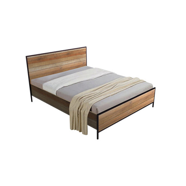 Mascot Bedframe Queen Size Oak