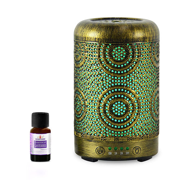 Mbeat Activiva Metal Essential Oil And Aroma Diffuser 100Ml