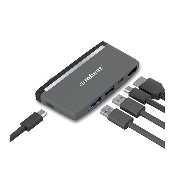 Mbeat Essential Pro 5 In 1 Usb C Hub