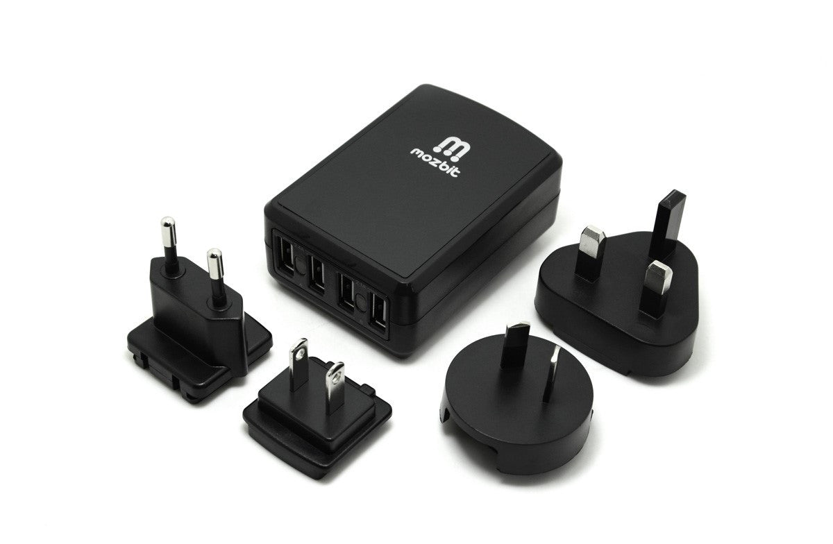 4 Ports USB World Travel Charger