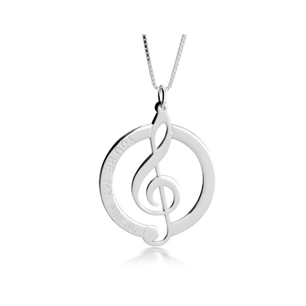 Music Note Pendant