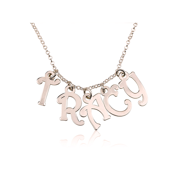 Name Charm Necklace