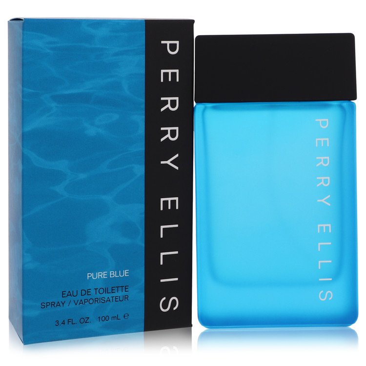 perry ellis pure blue eau de toilette spray by perry ellis 100 ml