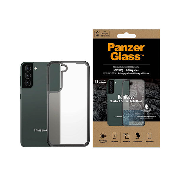 Panzerglass For Samsung Galaxy S22 Plus Crystal Black Case