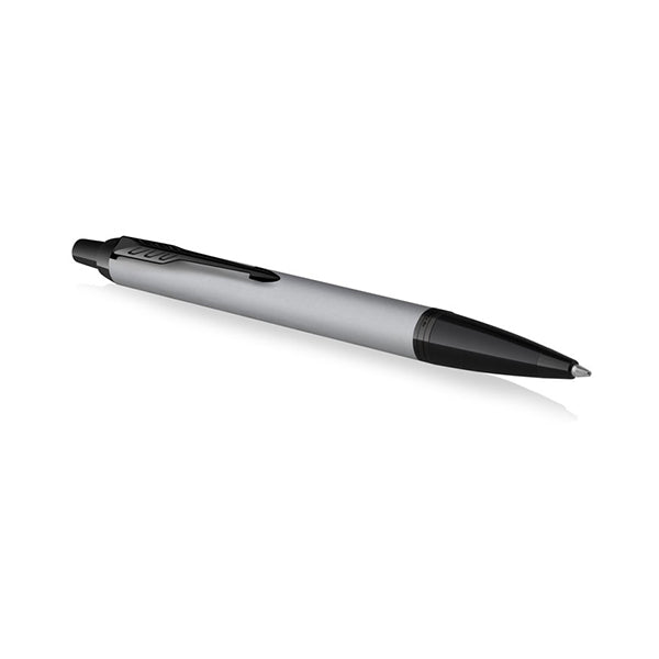 Parker IM BP Matte Grey Black Trim Med Tip